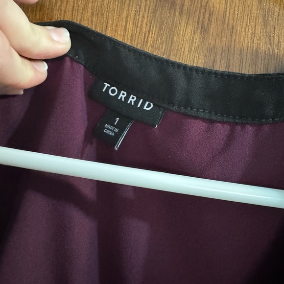 Torrid Maroon Tank Top Size 1 - Picture 4 of 4